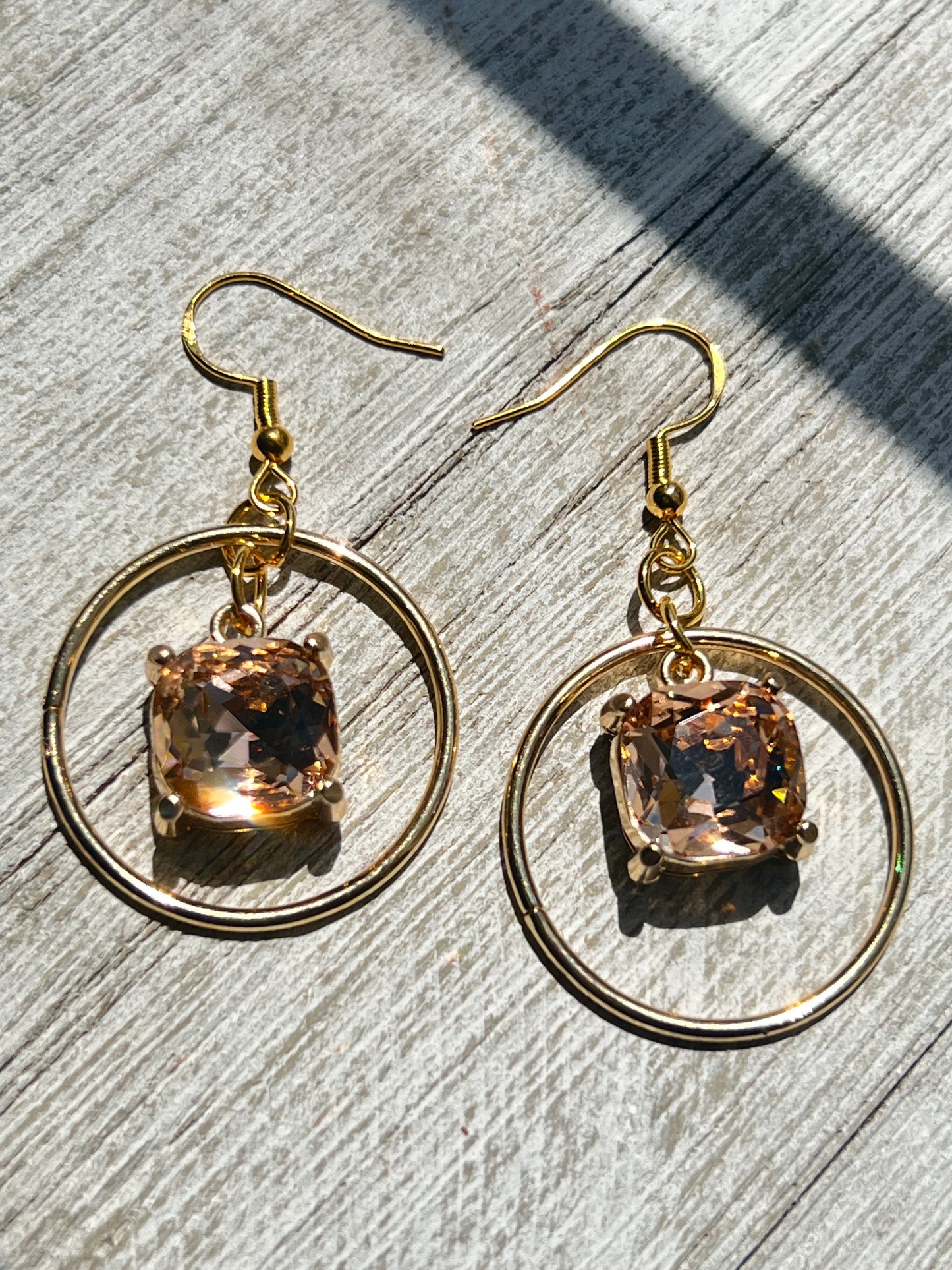 Golden Radiance Earrings