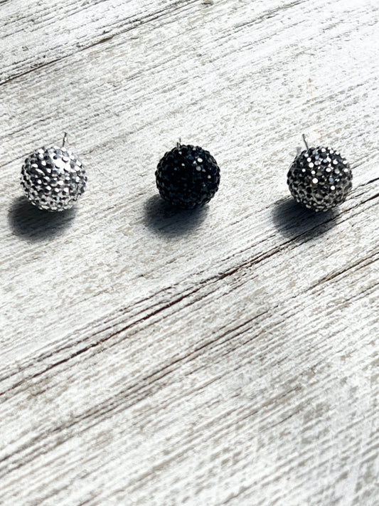 Trio Sparkle Studs