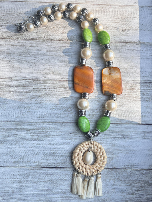 Boho Shell Medley Necklace