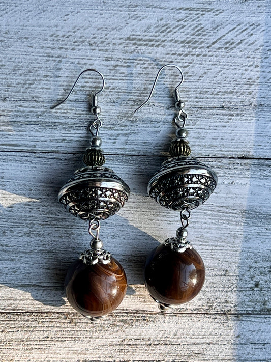 Vintage Earth Elegance Earrings