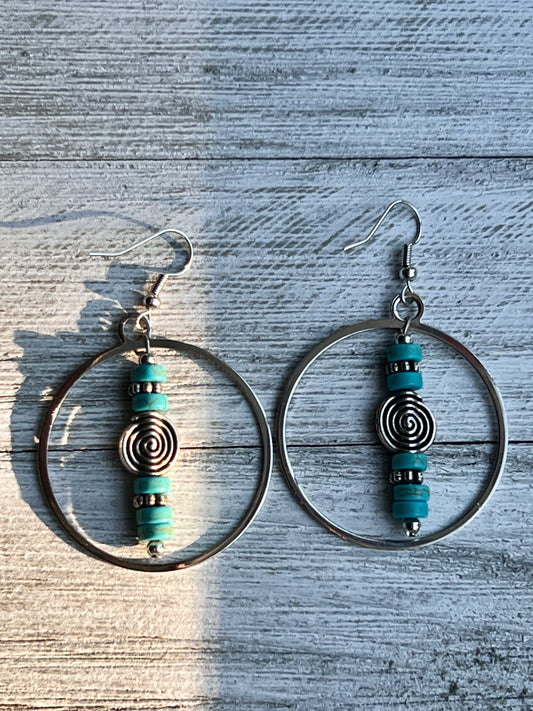 Spiral Serenity Earrings